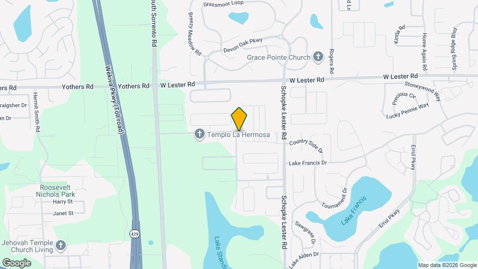 3132 Country Side Dr Map and Location Details