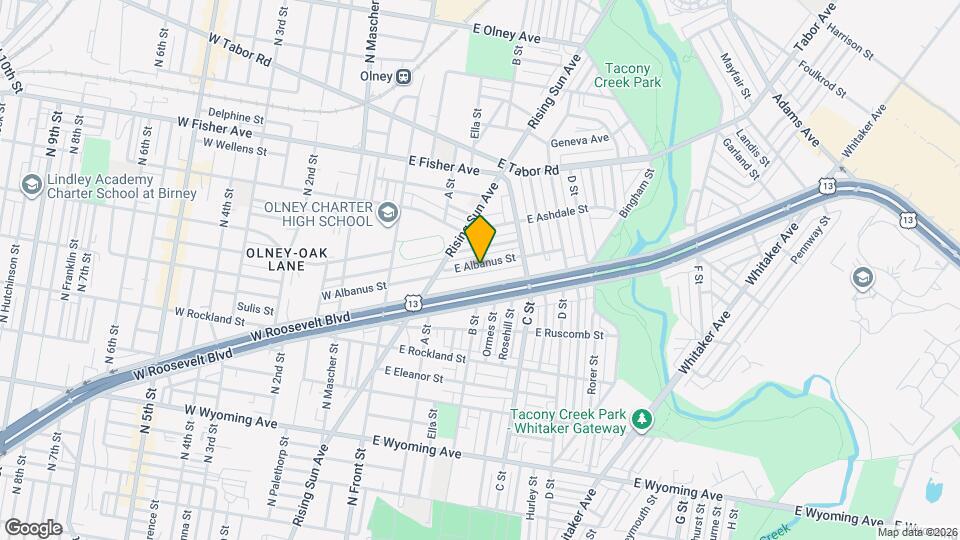 302 E Albanus St Map and Location Details