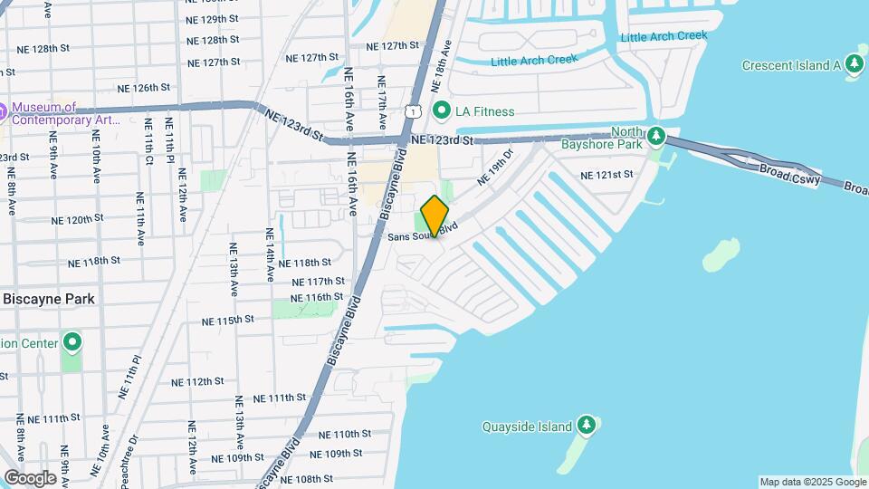 Sans Souci Mapa y Detalles de la Ubicación