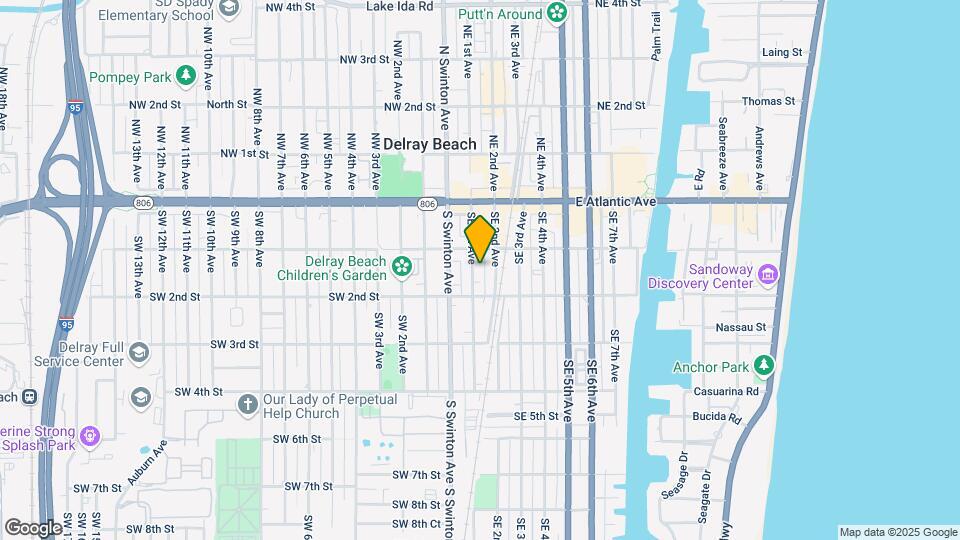 111 First Delray Mapa y Detalles de la Ubicación