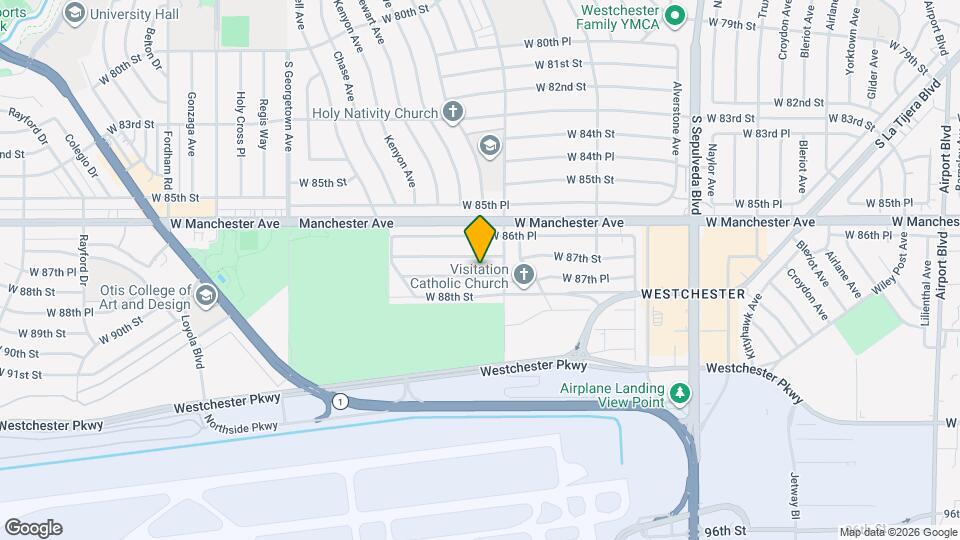 6629 W 87th Pl Mapa y Detalles de la Ubicación