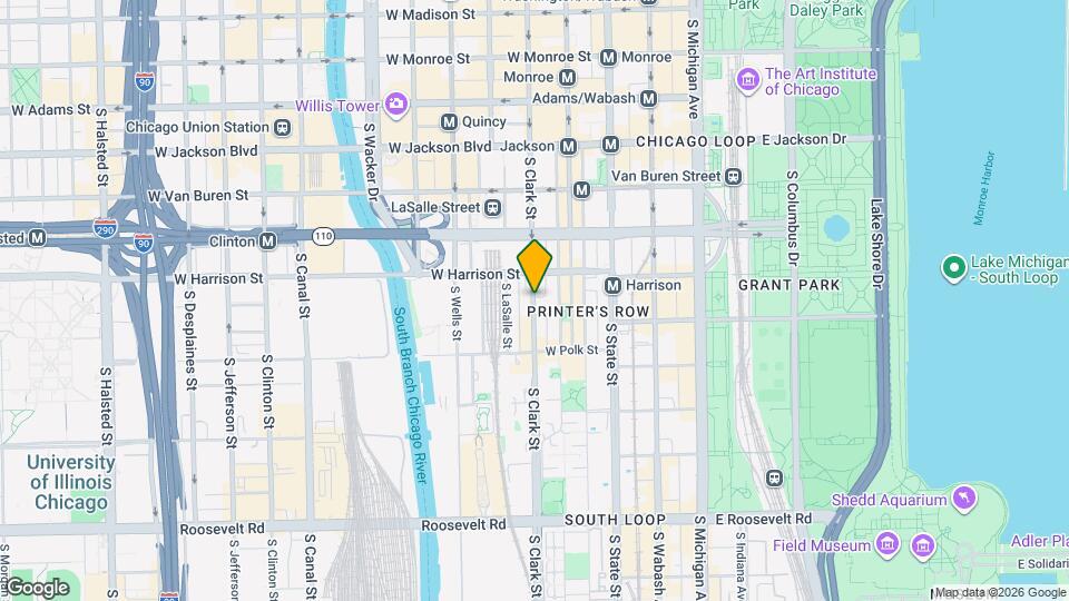 697 S Clark St Mapa y Detalles de la Ubicación