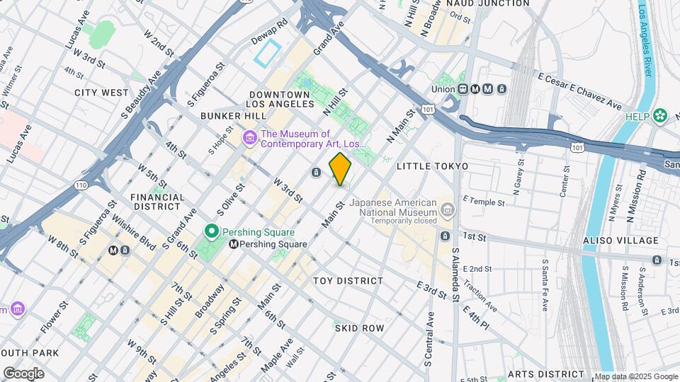 108 W 2nd St, Unit 314 Map and Location Details