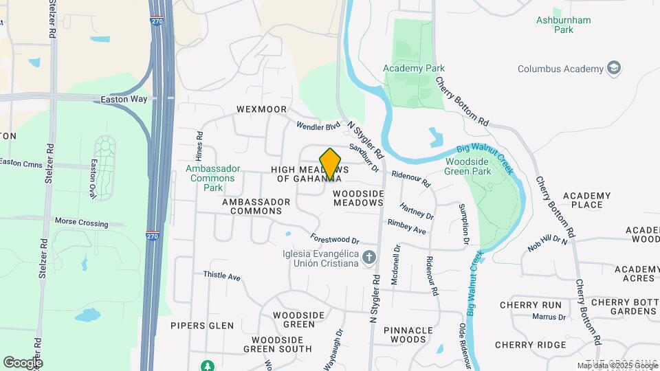 942 Timothy Dr Map and Location Details