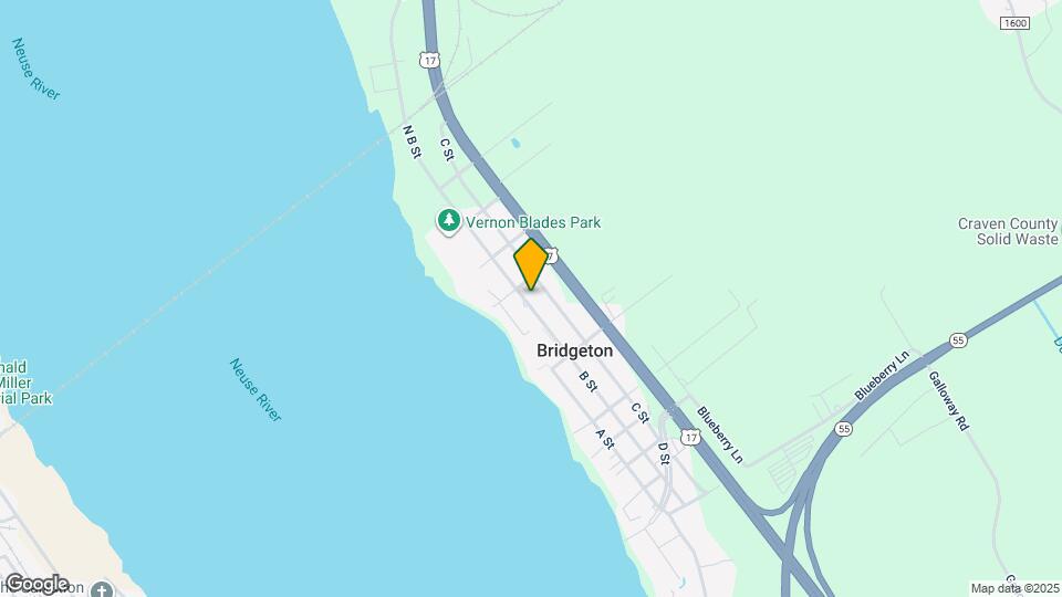 712 N B St Map and Location Details