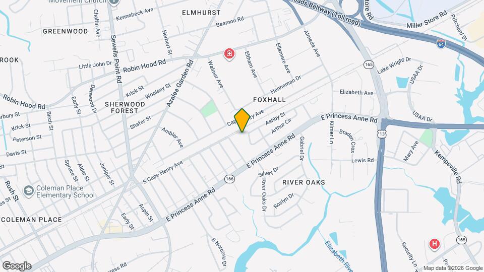 1540 Beekman St Map and Location Details