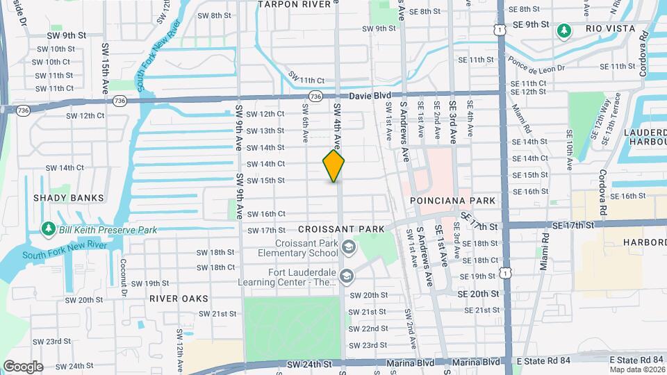 1511 SW 4th Ave Map and Location Details