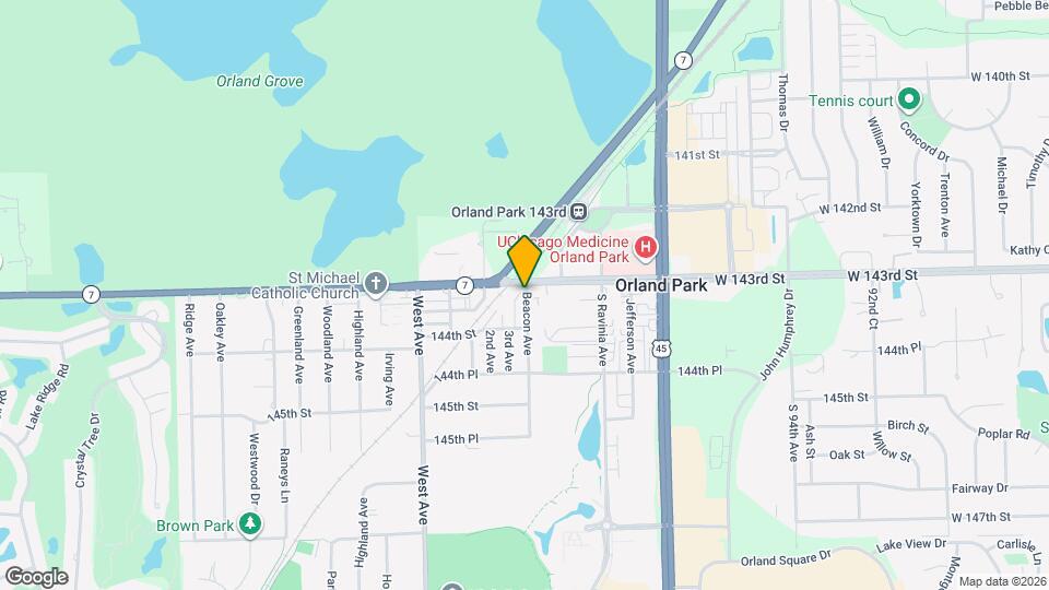 14314 Beacon Ave Map and Location Details