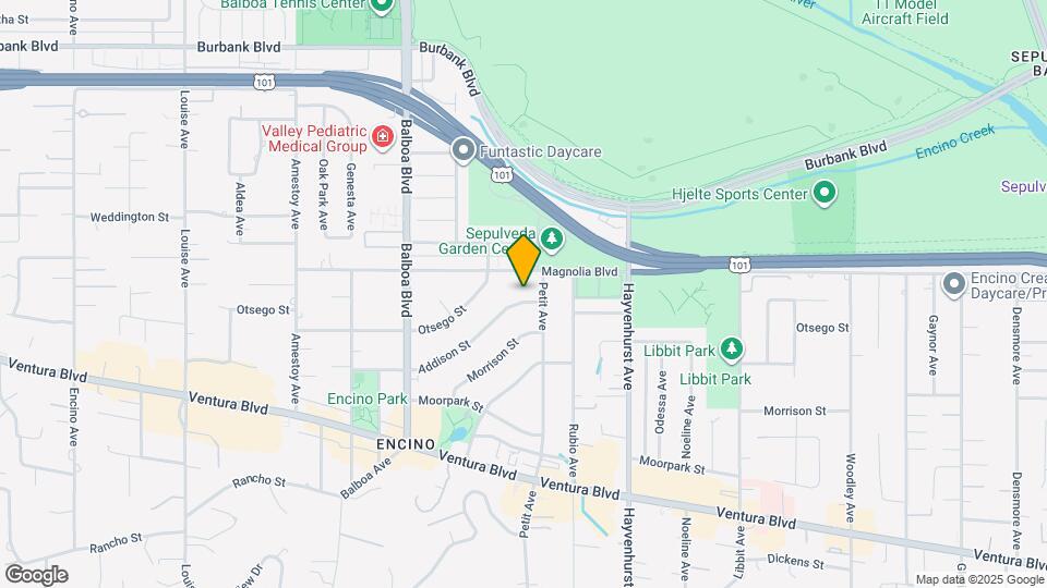 16659 Addison St Map and Location Details