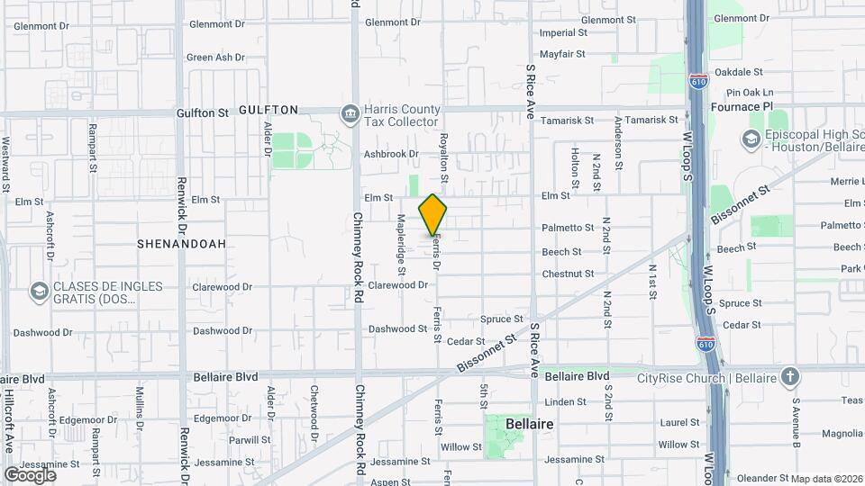 6418 Ferris Dr Map and Location Details