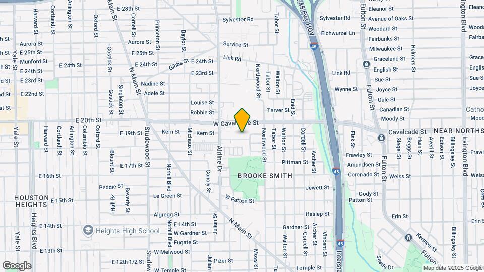 1308 Idylwild St Map and Location Details