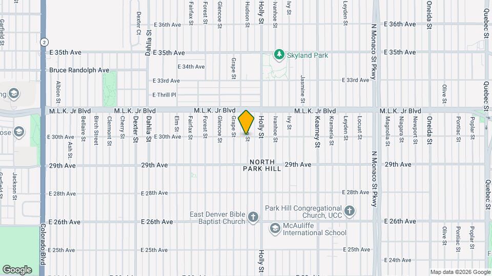 2991 Hudson St Map and Location Details