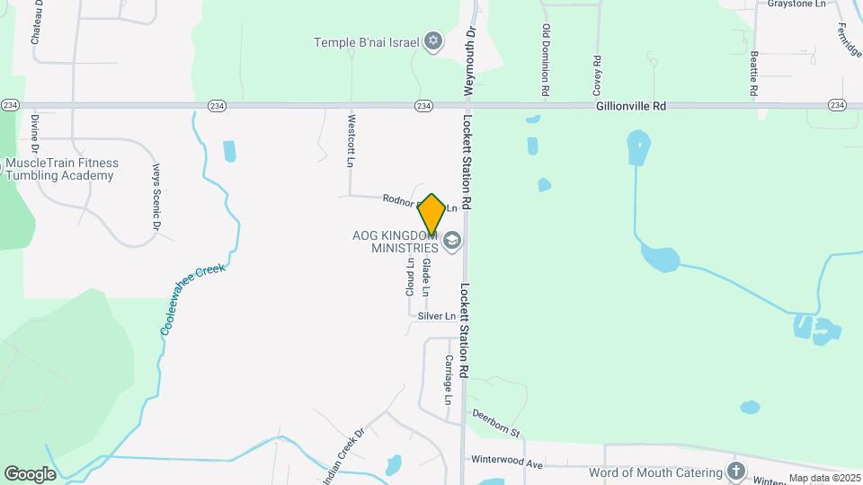 202 Glade Ln Map and Location Details