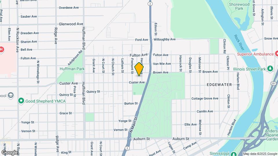 2114 Hecker Ave, Unit 1 Map and Location Details