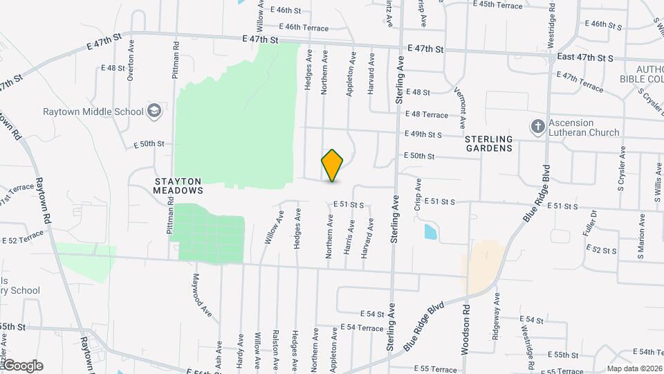 4931 Appleton Ave Map and Location Details