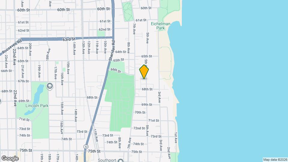 6614 5th Ave Map and Location Details