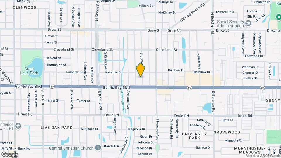 402 S Comet Ave Map and Location Details