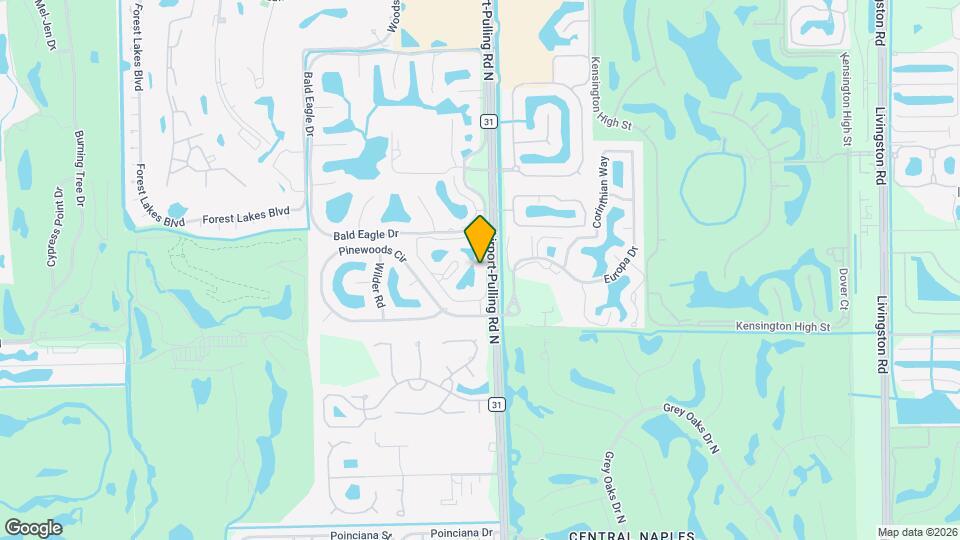 1500 Misty Pines Cir, Unit #103 Mapa y Detalles de la Ubicación