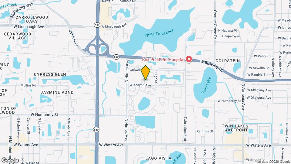 8713 Palm Ranches Pl Map and Location Details