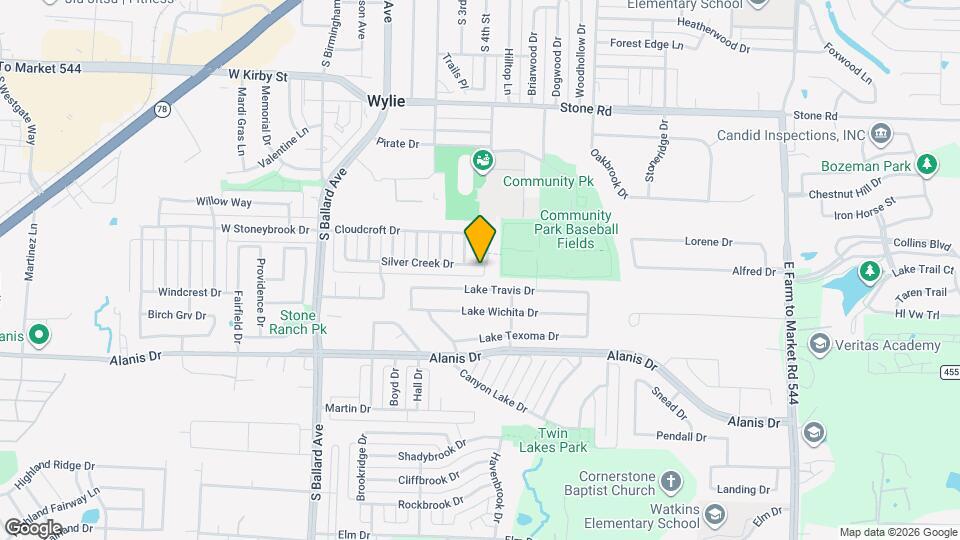 234 Silvercreek Dr Map and Location Details