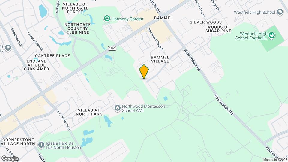 2710 Bammelwood Dr Mapa y Detalles de la Ubicación