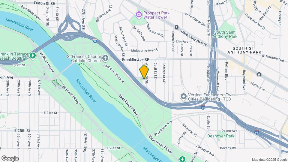 210 Warwick St SE, Unit Unit 1 Map and Location Details