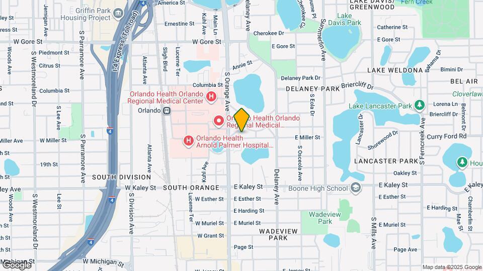 125 E Miller St Map and Location Details