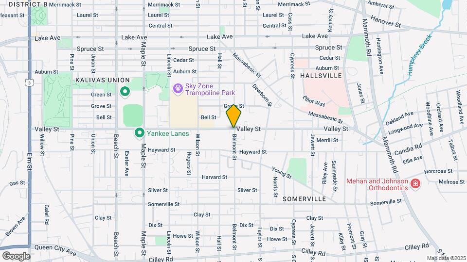 282 Belmont St Mapa y Detalles de la Ubicación