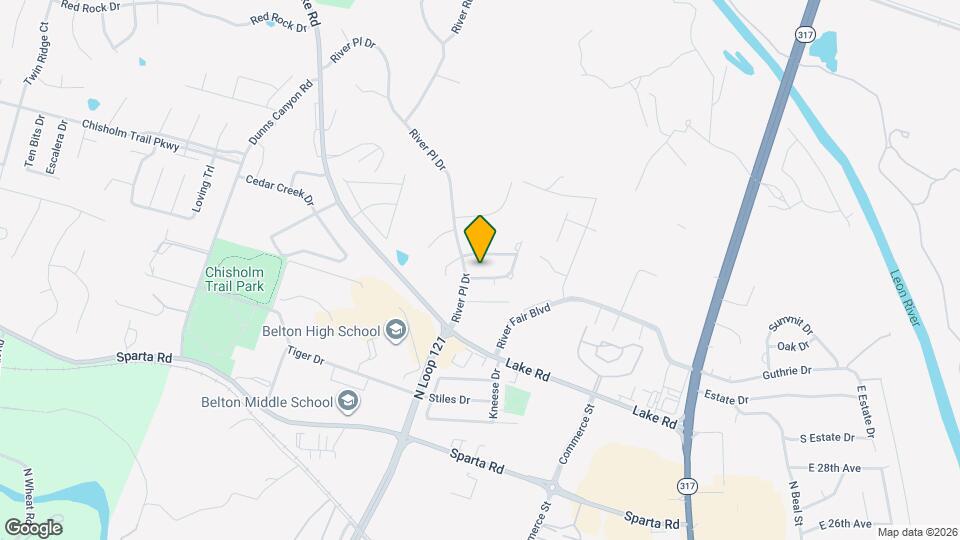 513 Red River Rd Map and Location Details