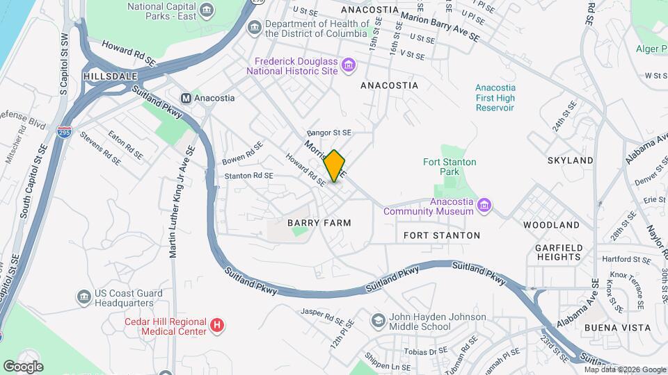1510 Howard Rd SE Map and Location Details