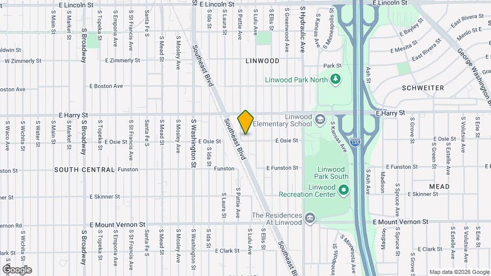 1650 S Pattie St Map and Location Details