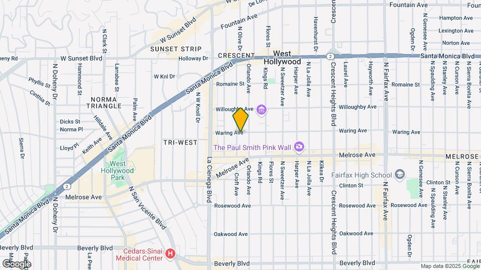 754 Croft Ave Map and Location Details