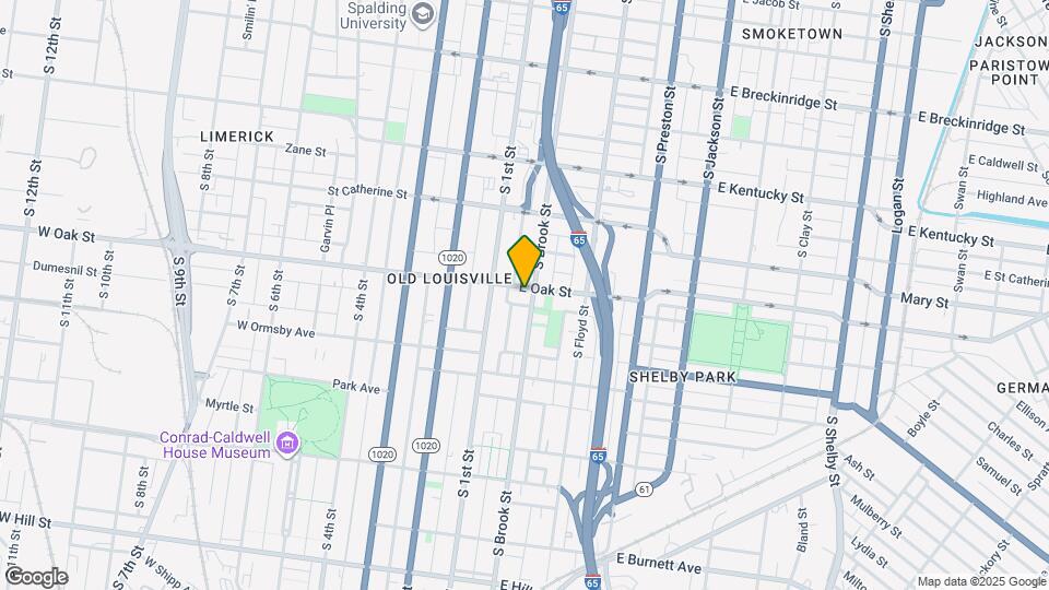 124 E Oak St, Unit 4 Map and Location Details