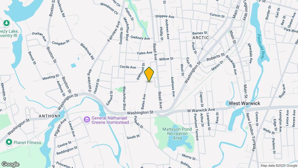 57 Bates Ave, Unit Second floor unit Map and Location Details
