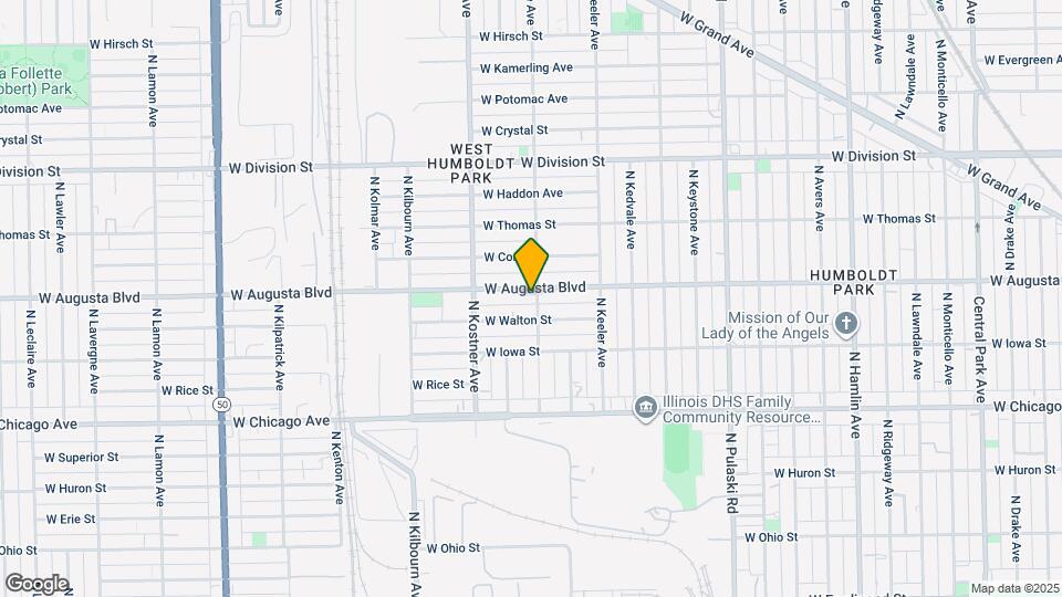 4305 W Augusta Blvd Map and Location Details