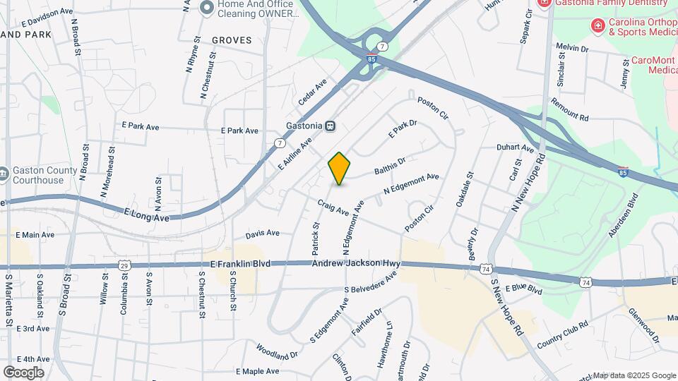 1109 Poston Cir Map and Location Details