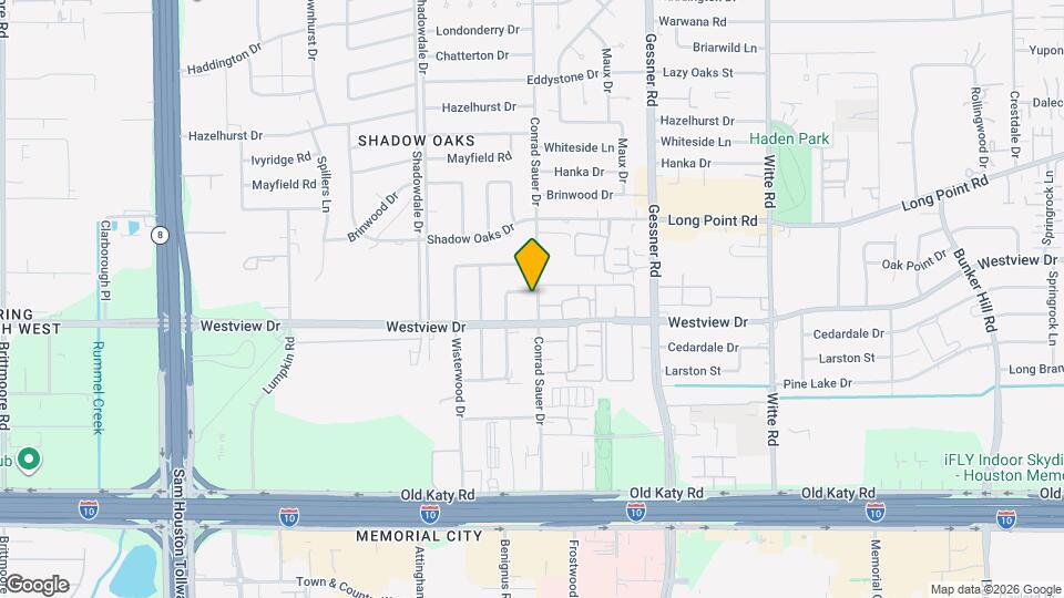 10205 Brooktree Dr Map and Location Details