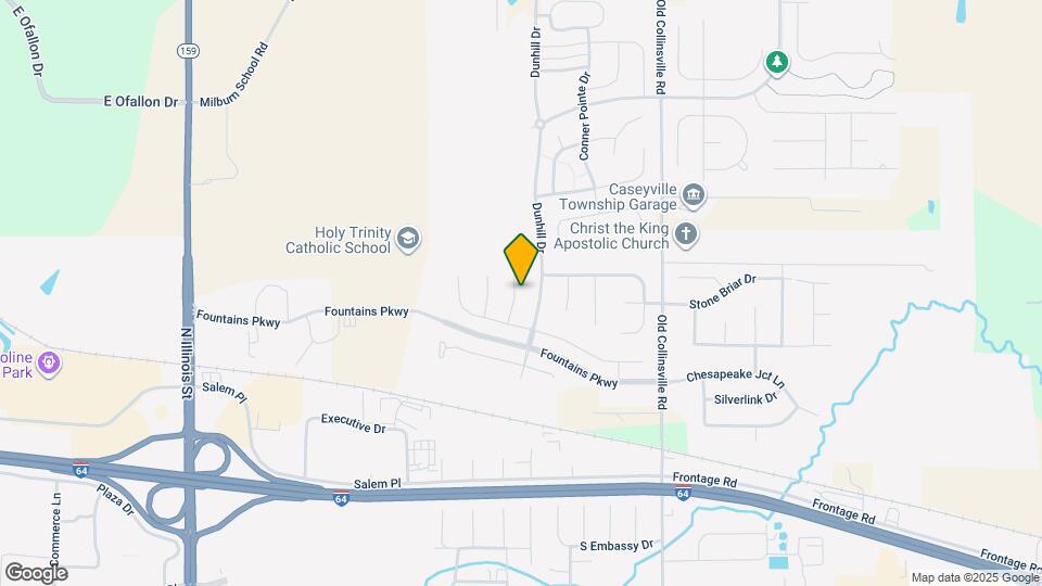 6816 Brandywine Ct Map and Location Details