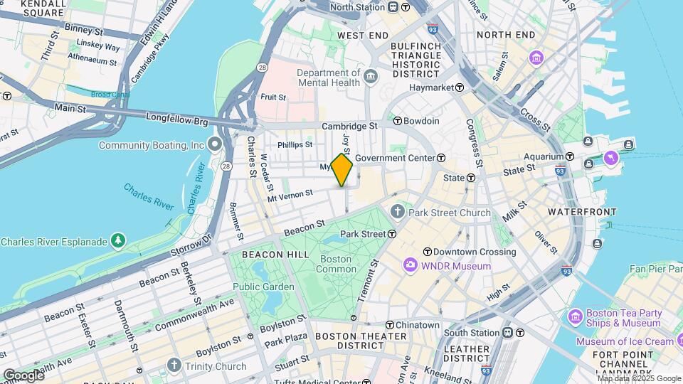 24 Mount Vernon St, Unit 203 Mapa y Detalles de la Ubicación