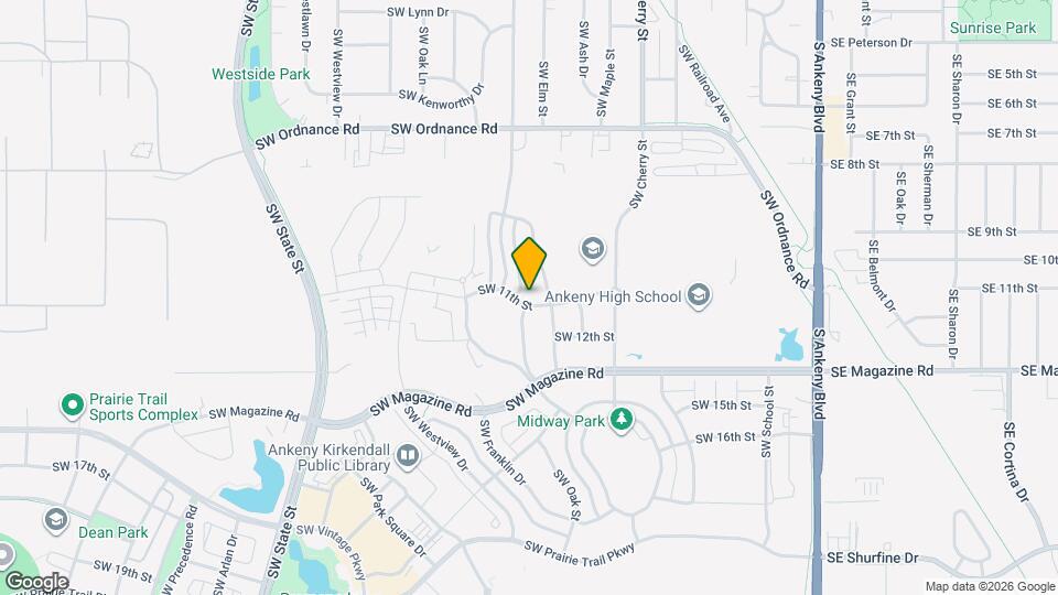 808 SW 11th St Map and Location Details