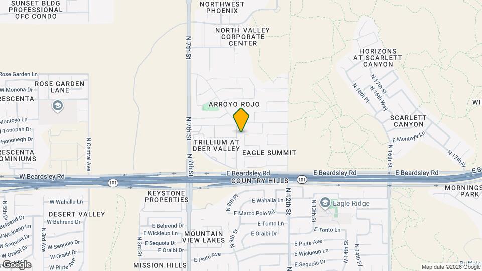 20428 N 9th St Mapa y Detalles de la Ubicación