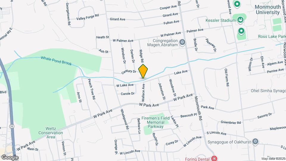 427 Lake Ave Map and Location Details