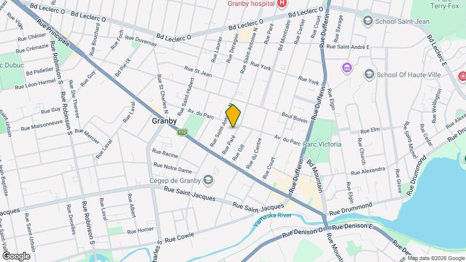 60 Paré Rue Map and Location Details