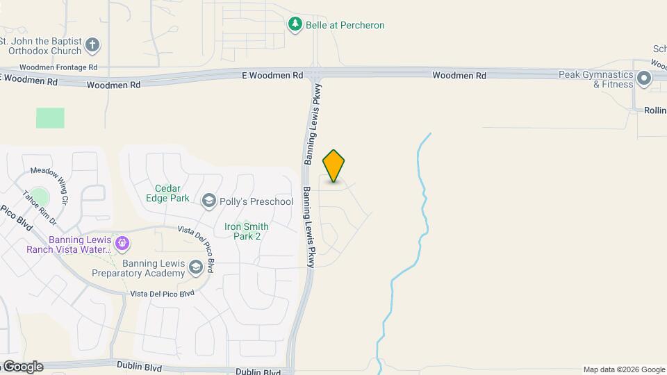 9648 Water Meadow Dr Map and Location Details