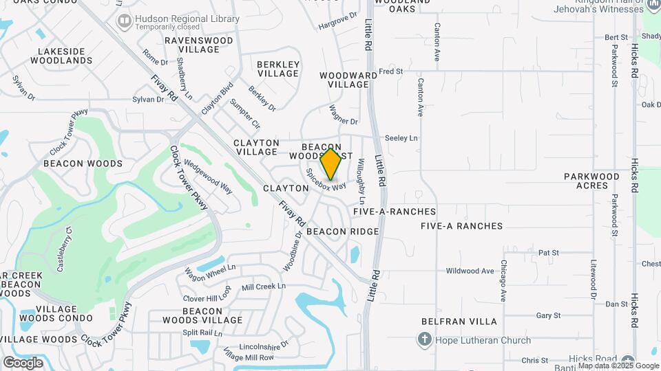 12902 Spicebox Way Map and Location Details