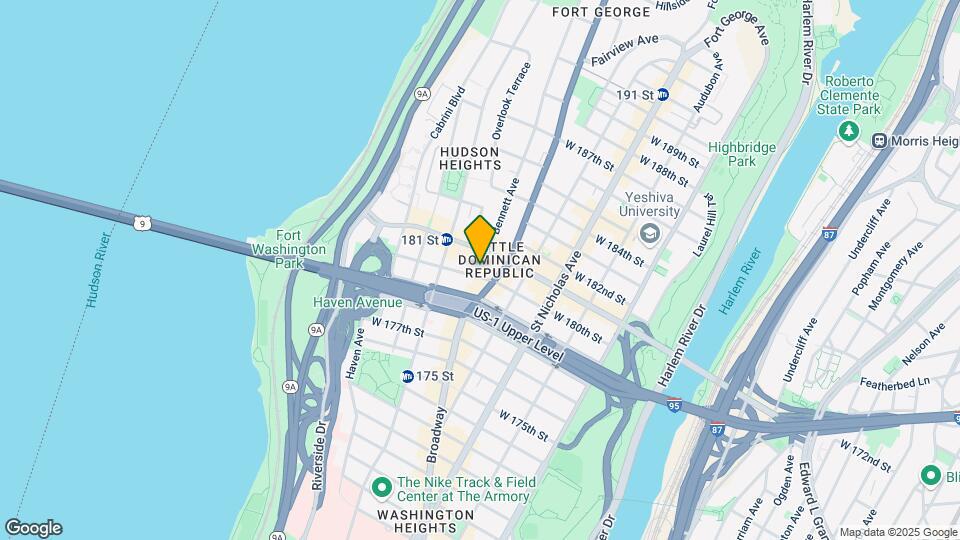 703-705 W 180th St Map and Location Details