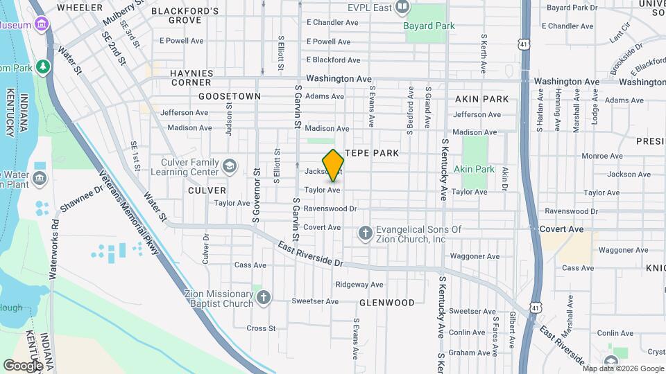 660 Taylor Ave Map and Location Details