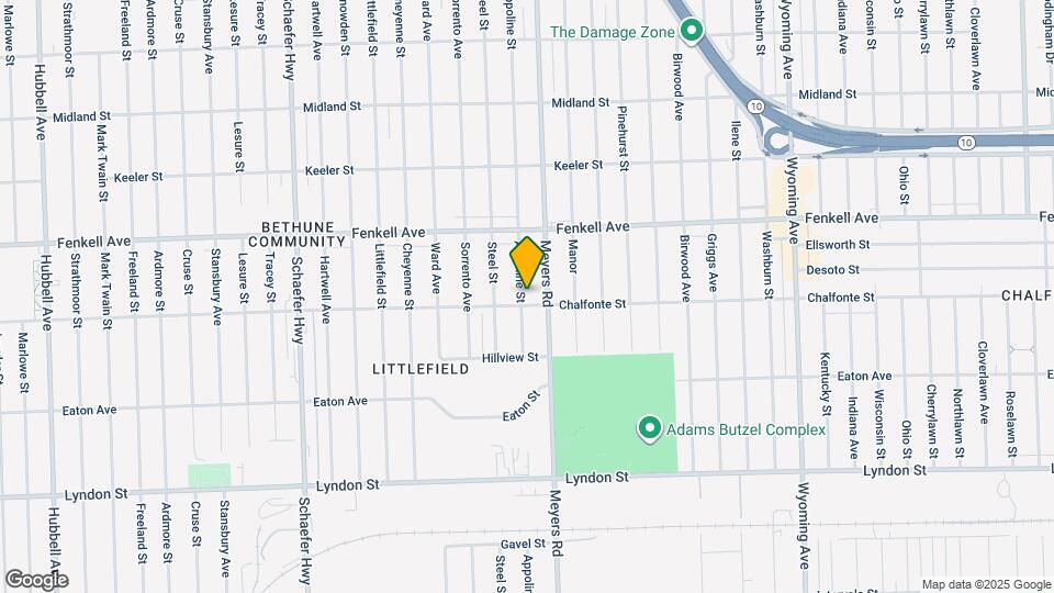 15010 Appoline St Map and Location Details