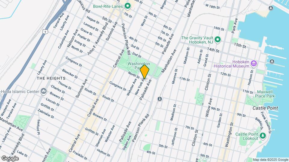 434 New York Ave Map and Location Details