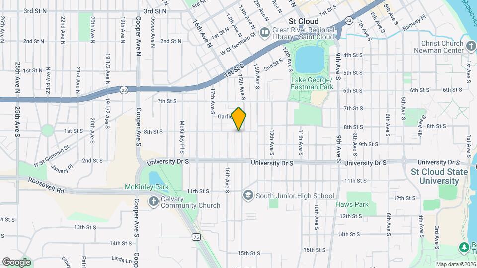 801 15th Ave S, Unit Unit 2 Map and Location Details